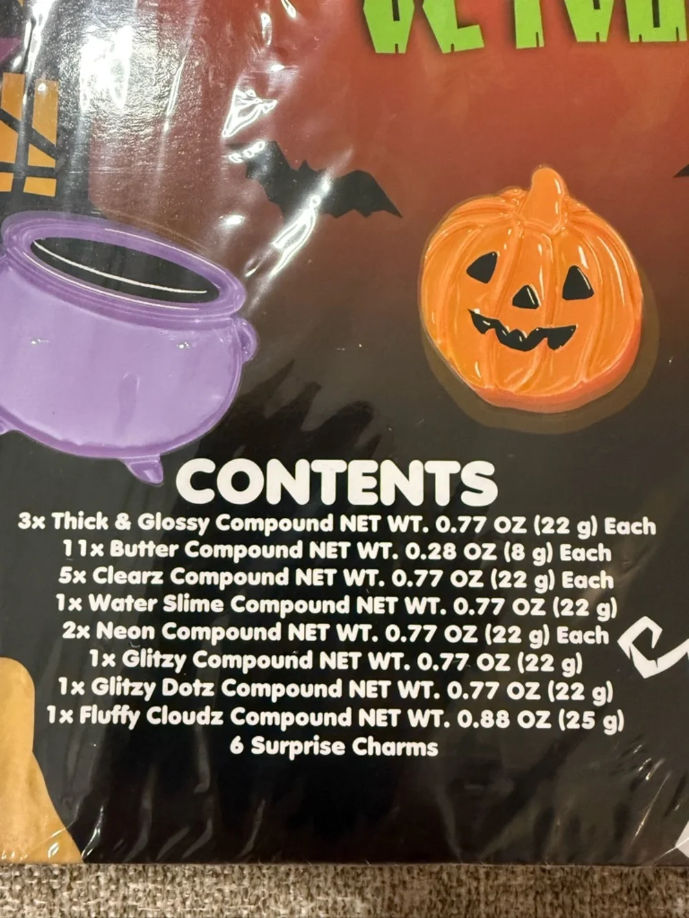 Halloween Slime Countdown Calendar